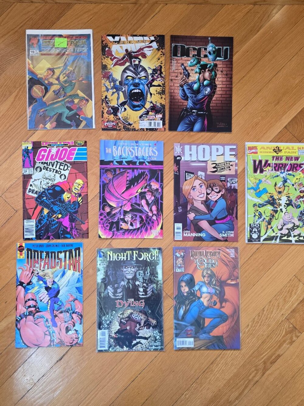 NEW Comic Book Lot #3 Set of 10 Marvel DC Star Trek GI Joe Mixed Collection